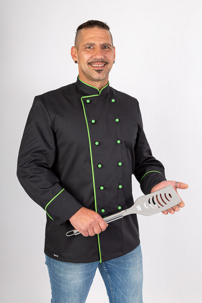 Chef's jacket Heinz_Black Edition by Enrico Wieland
