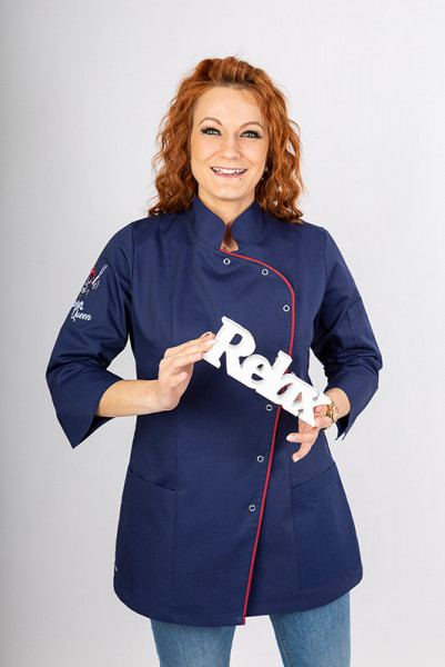 Ladie's chef jacket Hiara_Navy Edition by Enrico Wieland