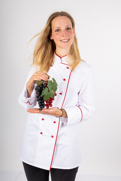 Ladie's chef jacket Henriette_White Edition by Enrico Wieland