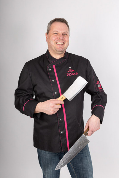 Chef's jacket Alejandro_Black Edition by Enrico Wieland